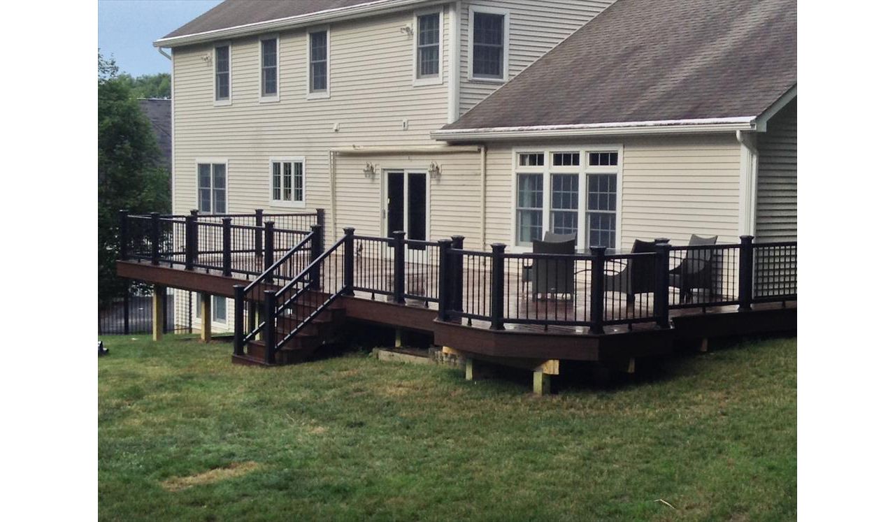 Trex Transcend deck in Vestal, NY