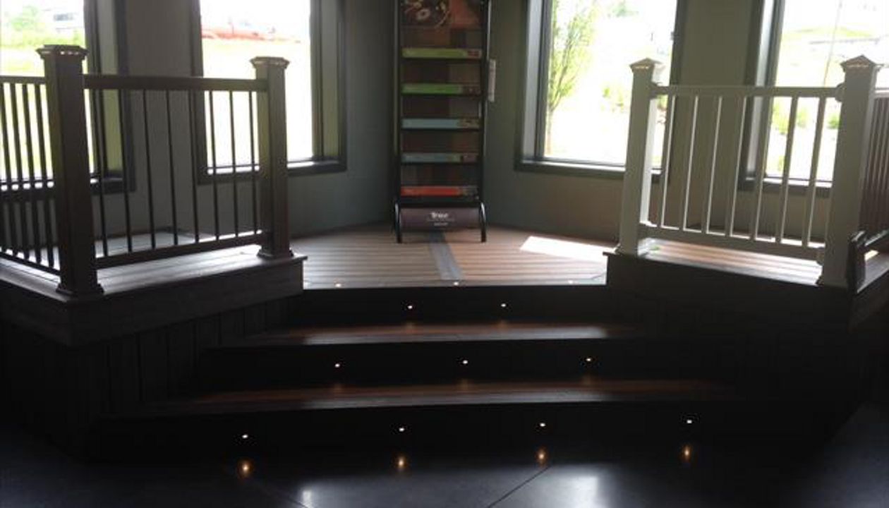 Zeeland Lumber demo deck (Clay Ave in Wyoming, MI)