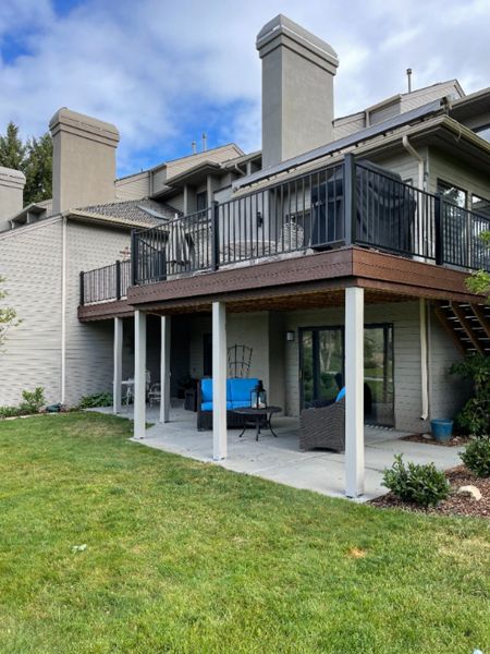 Crane Creek Golf Course Deck