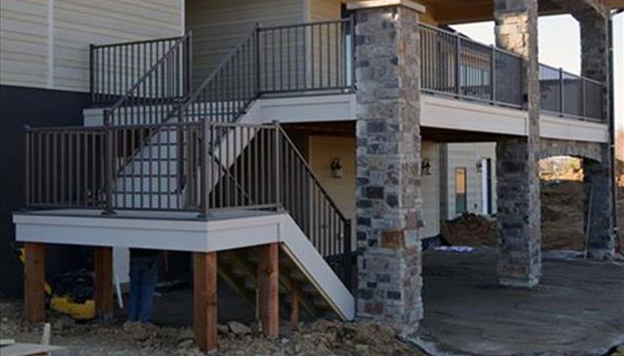 Multilevel deck and rail project, Omaha, Nebraska
