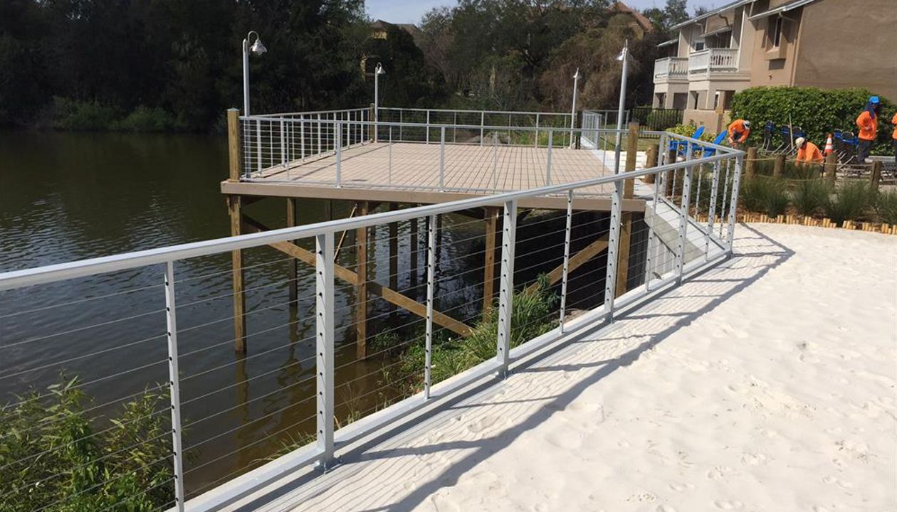 Trex Rope Swing Deck in Orlando, FL