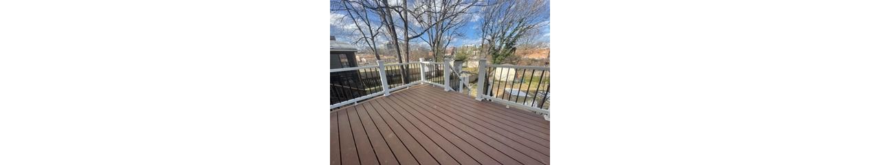 Trex Saddle with Select Railing - Downtown Charlottesville