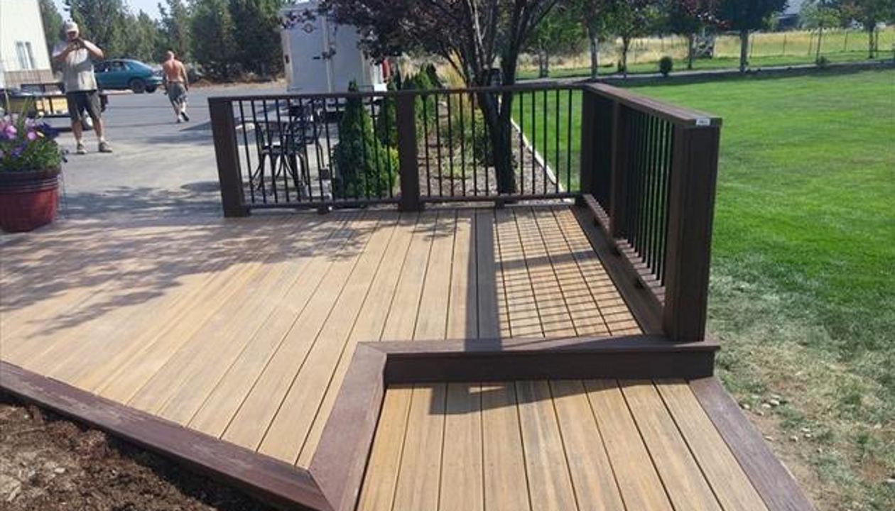 Bend, Oregon Trex Havana Gold deck