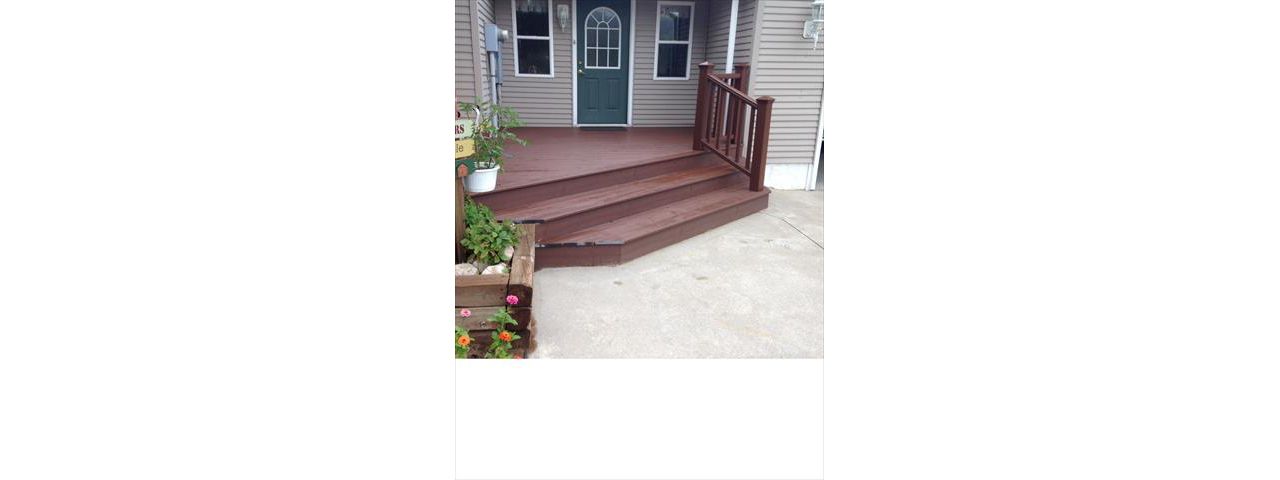 Transcend Fire Pit Composite Decking