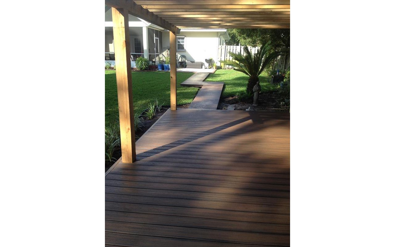 10' x 24' w/ 50% Cedar Pergola