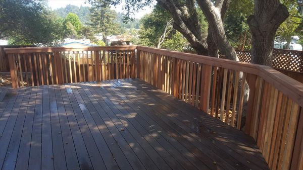 Scotts Valley deck Trex Transcend Vintage Lantern