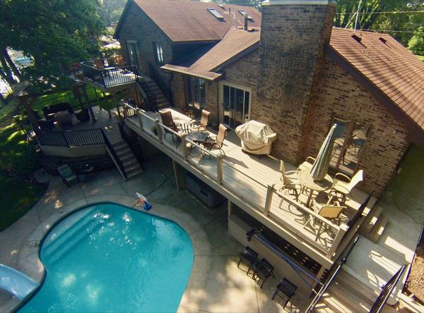 Custom Northern IN Pool Deck