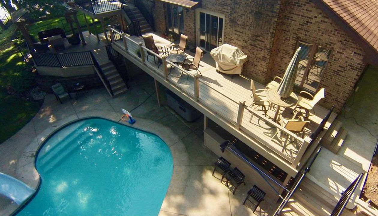Custom Northern IN Pool Deck