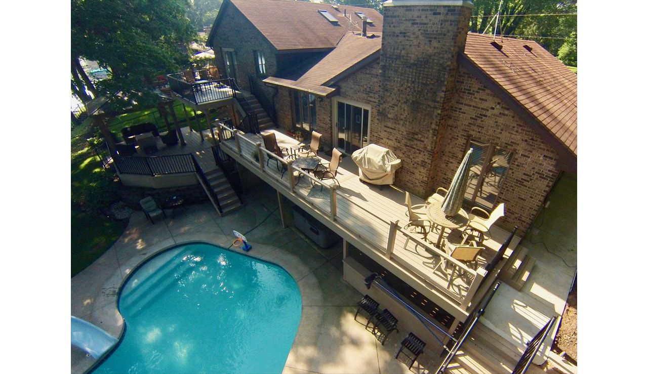 Custom Northern IN Pool Deck