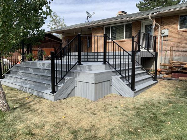 Trex Enhance Naturals Foggy Wharf Salt Lake County