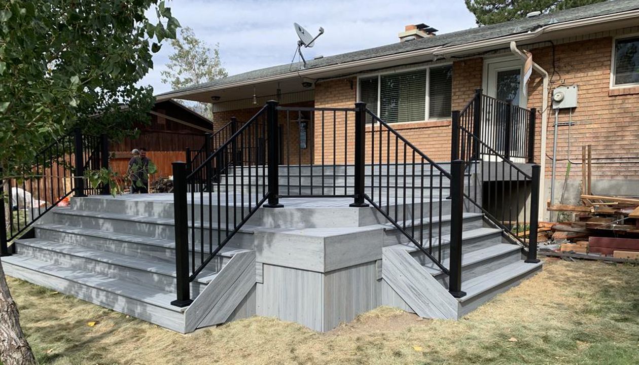 Trex Enhance Naturals Foggy Wharf Salt Lake County