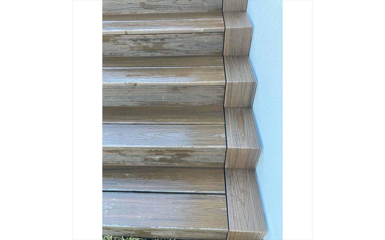 Trex spiced rum, water fall stair detail.