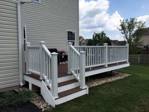 Trex Transcend Spiced Rum w/ White Transcend railing.