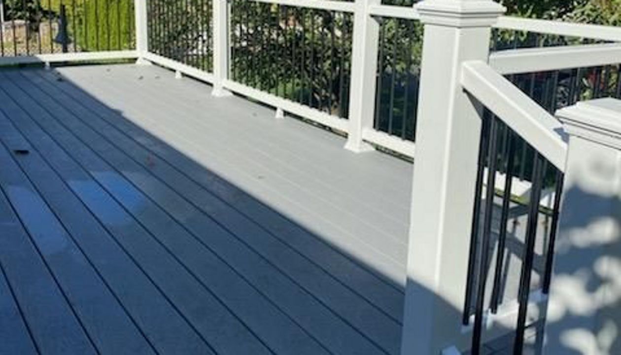 Pebble Grey Rear Porch