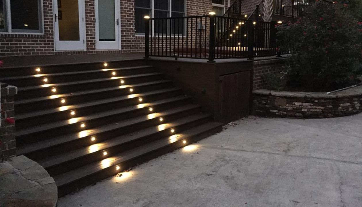 Trex Spiced Rum with riser lights