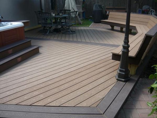 Trex Saddle with Dark Brown In Sugar Land