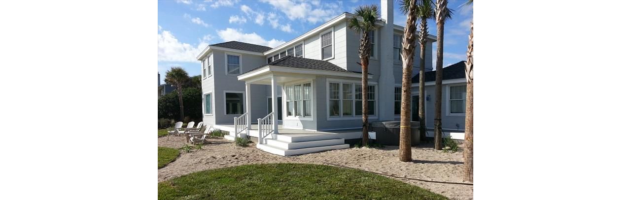 Beach house Trex deck