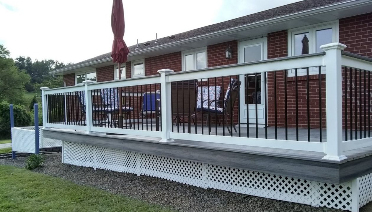 Trex Transcend Tropical Island Mist deck project