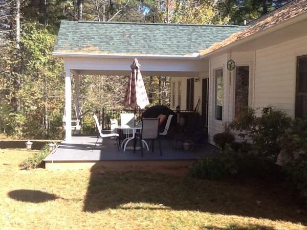 Trex Enhance deck looks great with this new addition