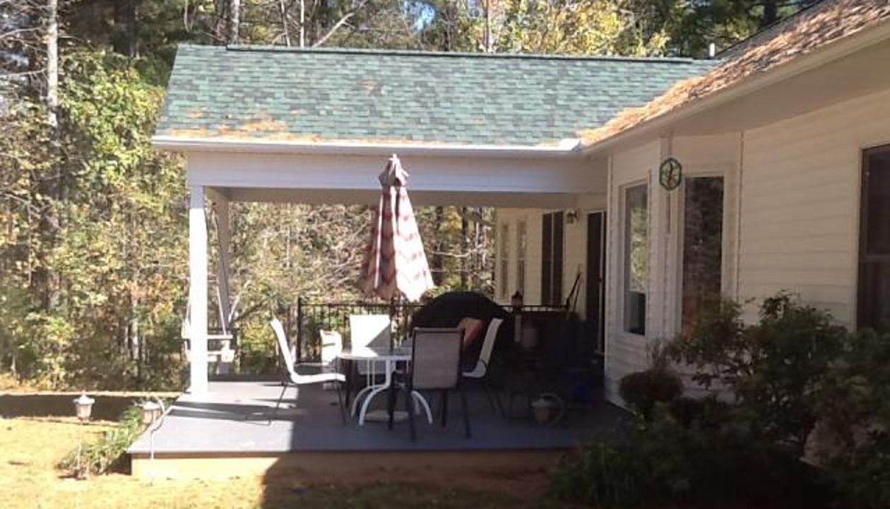 Trex Enhance deck looks great with this new addition