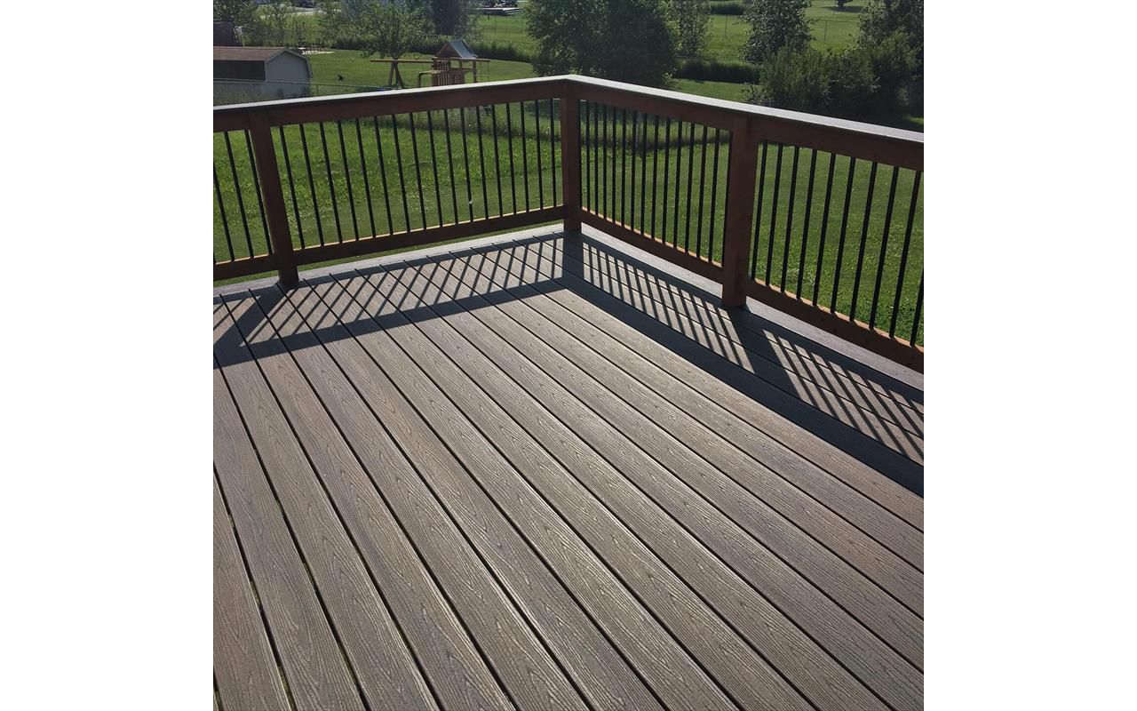 Spiced Rum decking.