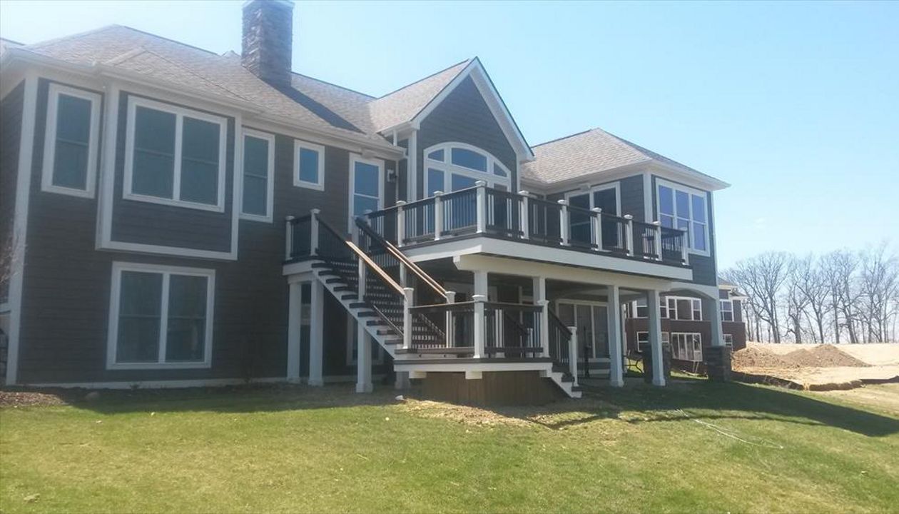 Great color coordination with the house