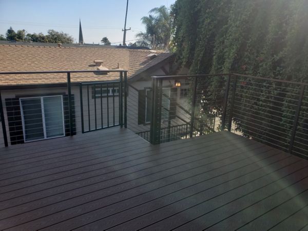 New Trex Deck & Cable Railing in Thousand Oaks , CA