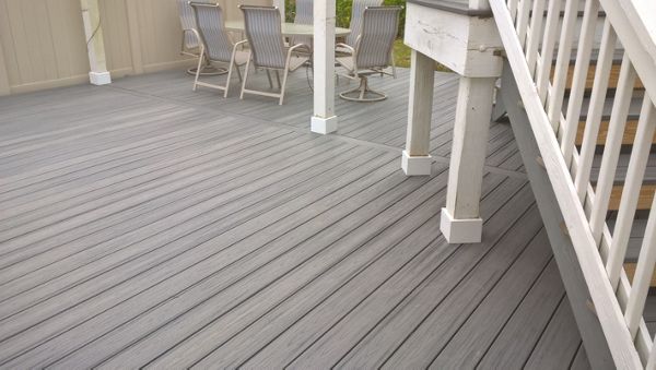 Trex Transcend Island Mist deck