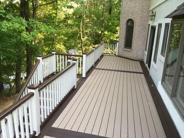 Custom Trex Deck in Montvale NJ