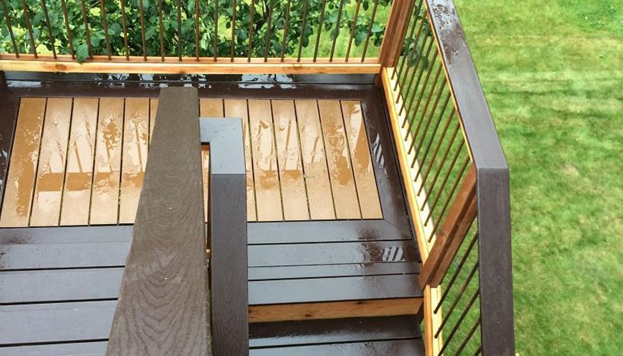 N Sky can always find a way to keep you grounded, connecting all your upper level decks to grade with custom designed stairs to fit any application!