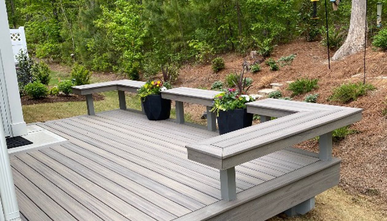 Enhance Rocky Harbor with custom bench seating.