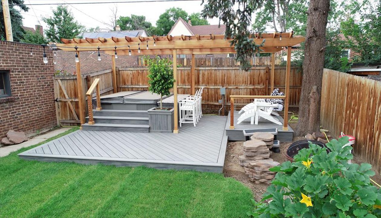 Trex Island Mist Deck