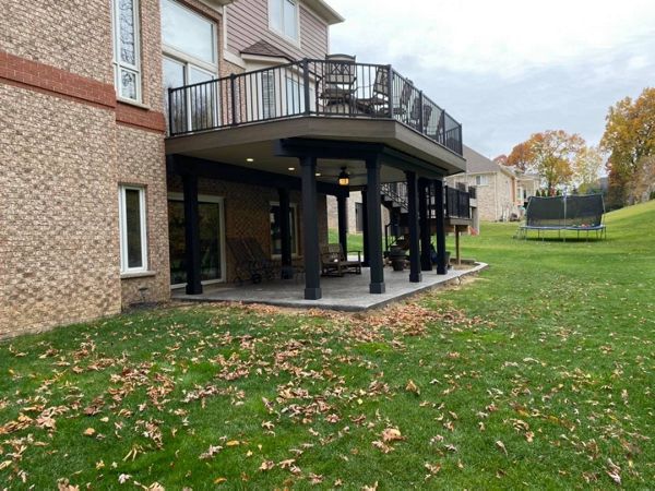 Costal Bluff with Signature Rail and Under Deck Dry-Space