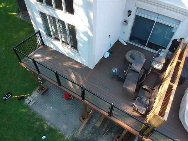 Trex Transcend Spiced Rum deck done by Royal innovation