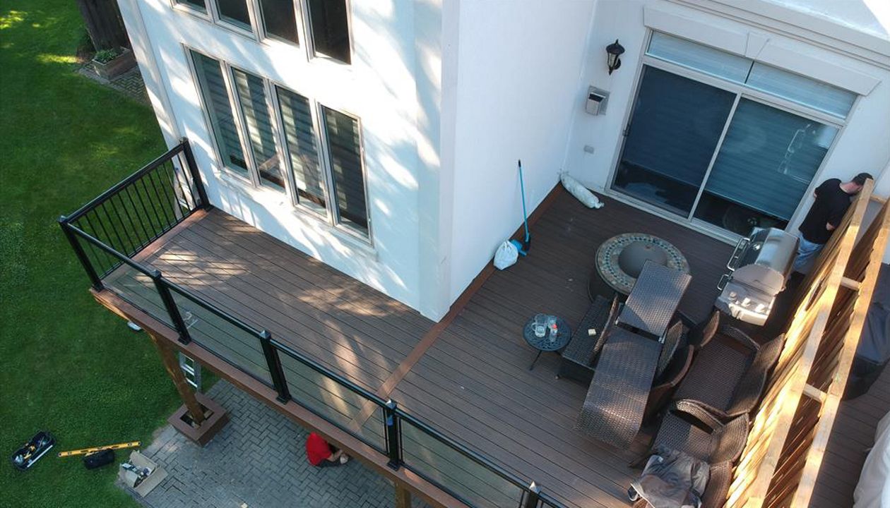 Trex Transcend Spiced Rum deck done by Royal innovation