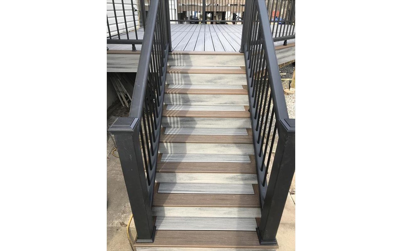 New Color Pattern For Deck, Wantage NJ
