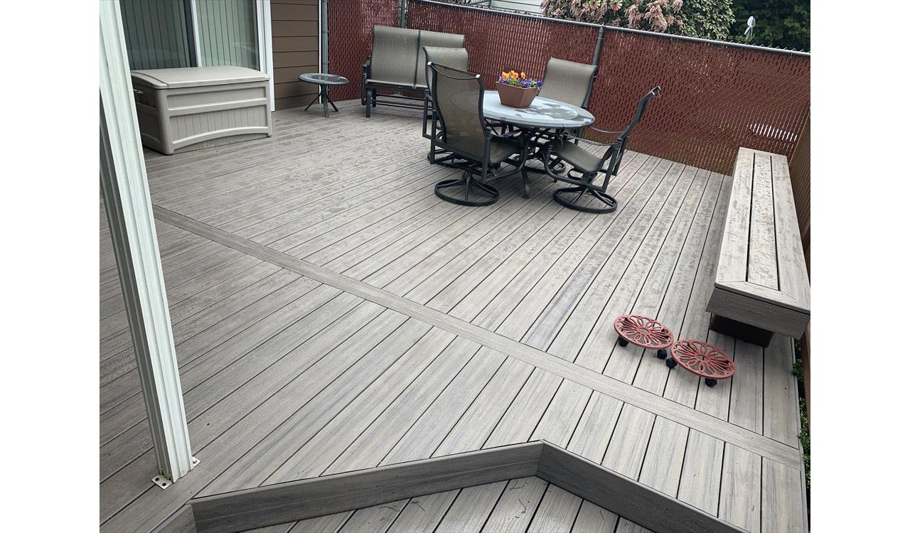 Trex Enhance Rocky Harbor Deck
