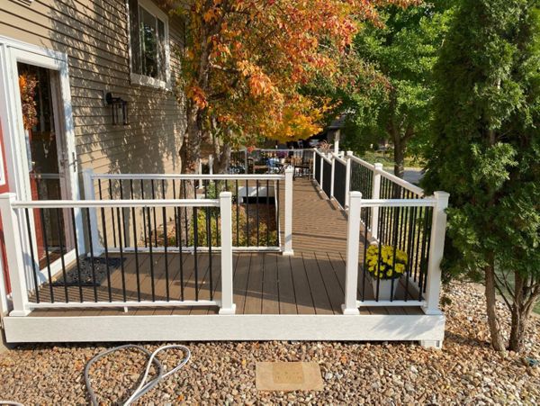 Trex Low-Maintenance Composite Decking and Alum Railing