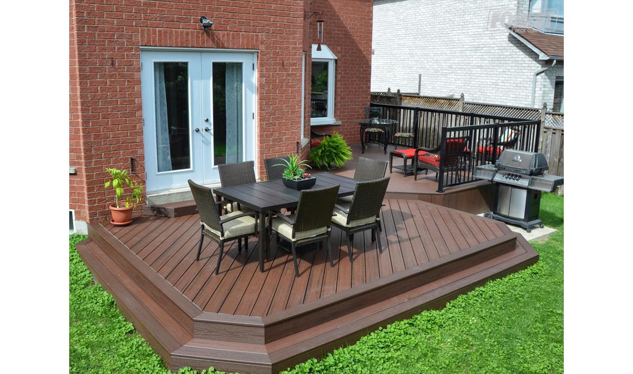 Deck made with TREX, built in:  Aurora, King City, Oak Ridges, Richmond Hill, Newmarket, Toronto, Mississauga, Mount Albert, Vaughan, Bradford