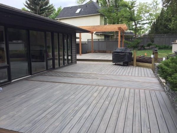 Trex Transcends Tropical Island Mist with Trex Deck Lighting