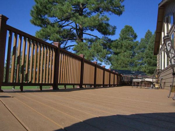 Trex deck and railing