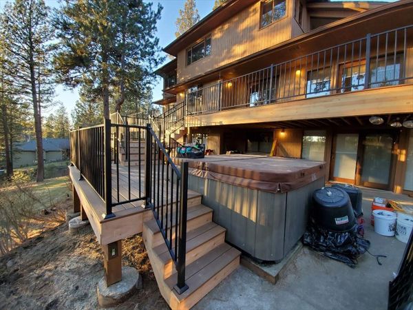 Deck and Stairs in the Forest