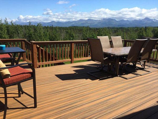 Havana Gold trex decking