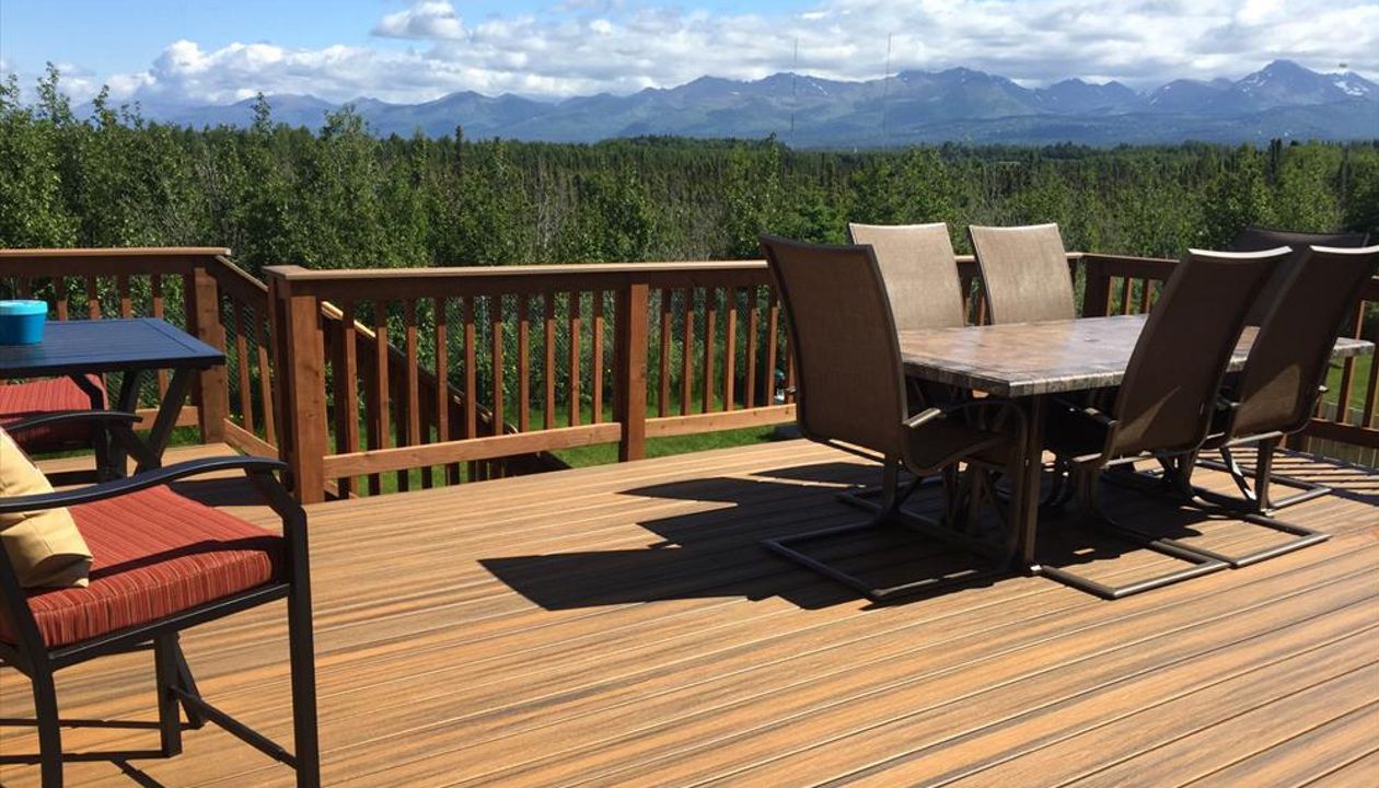 Havana Gold trex decking
