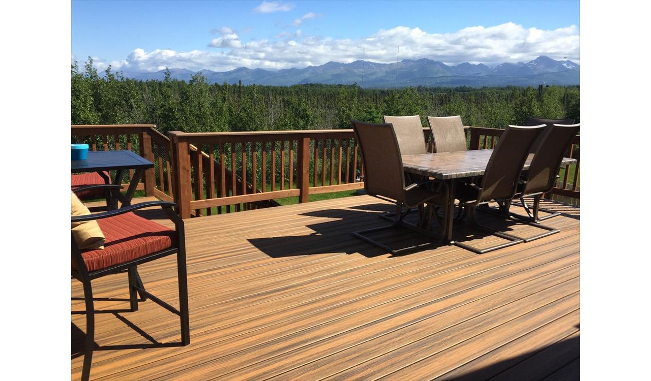 Havana Gold trex decking