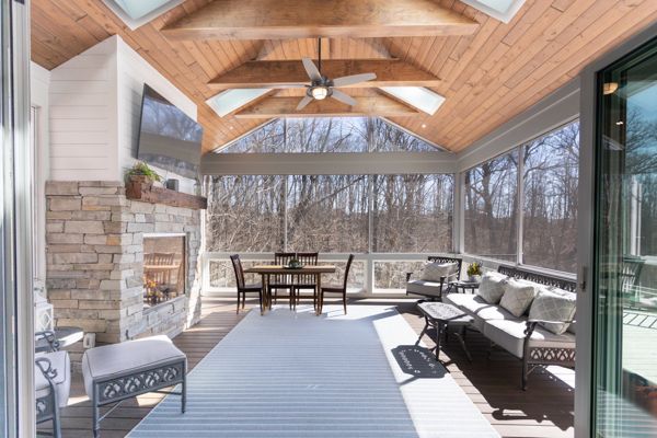 2021 3 Season Room Project in Loveland Ohio