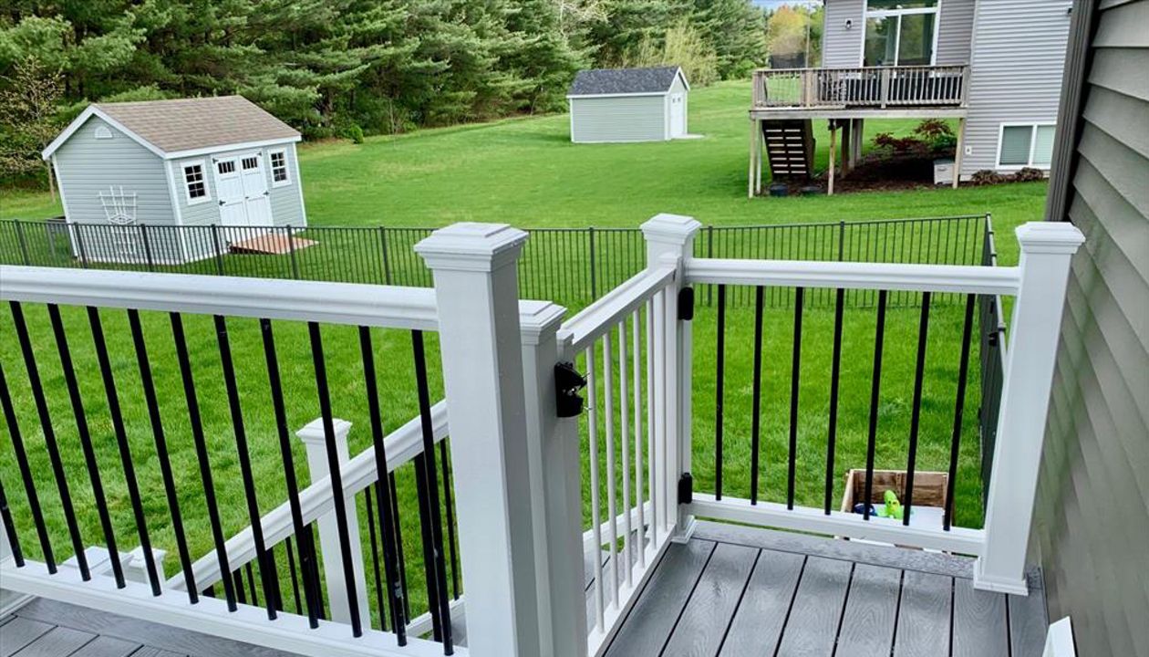 Trex Transcend railing and gate.