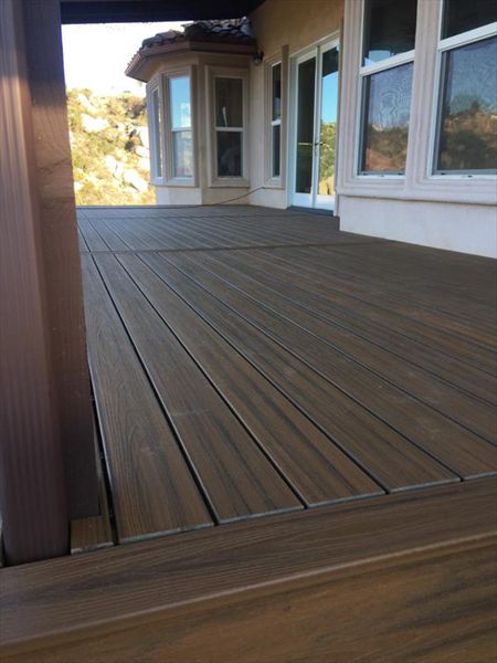 Trex deck using Havana Gold