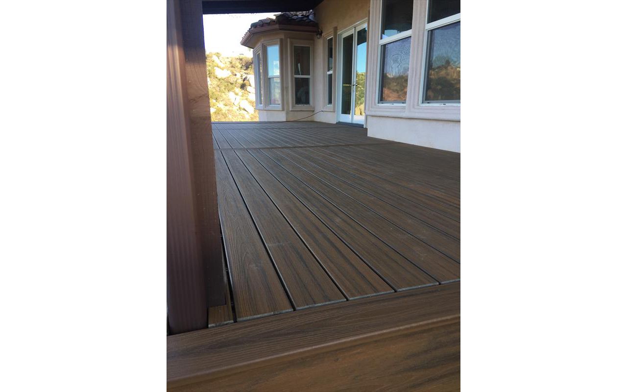 Trex deck using Havana Gold