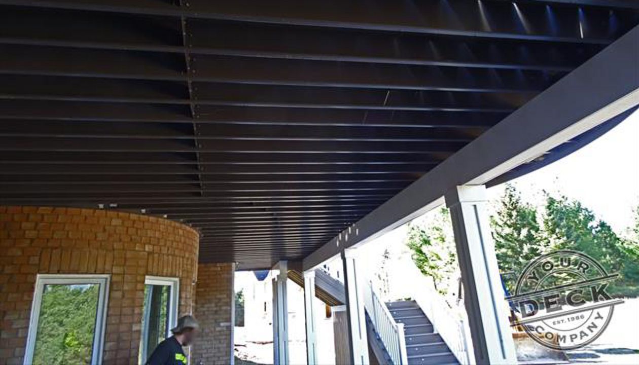 Trex Elevations framing by Your Deck Co. in Caledon